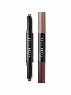 Bobbi Brown Dual-Ended Long-Wear Cream Shadow Stick in Pink Steel/Bark